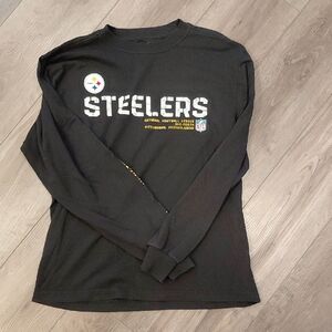 Reebok Black Cotton-Polyester Blend Shirt